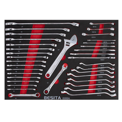 BESITA Gri 6691 257pcs Araç Tamiri Mekanik Araç Setleri