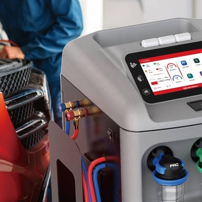 R1234yf Gri Otomatik AC Geri Kazanma Sistemi 350ML Yüksek Doğrulukla