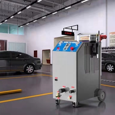 Gri Kuru Buz Patlatma Makinesi Araba Motoru Karbonu Temizlemek için Kapasite 1.5kg/Min