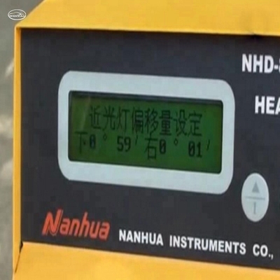 NHD-8000 Araç Farı Testörü Merkezi Yükseklik 130cm 220v 50hz Tüm Arabalar İçin