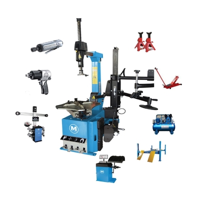 W-1.0/8 lastik atölyesi donanımı 10HP hava kompresörü ve 12T stand Jack ile