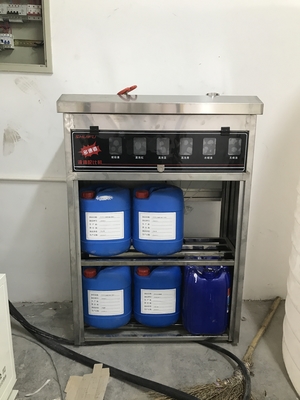 Otomatik 25KW Dokunmasız Araba yıkama makinesi T9 Kimyasal istasyon için 1160mm*470mm*1350mm