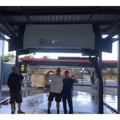120 bar Tam otomatik araba yıkama makinesi Araba 4 hava kurutma makinesi yıkama Su geri dönüşüm sistemi 360 dokunma ücretsiz araba yıkama makinesi 24 saatlik servis Otomatik araba yıkama robotu