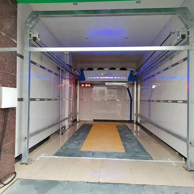 80-120kg Akış Basıncı T9 8000 mm'lik yol uzunluğu ile dokunmasız otomatik otomatik araba yıkama makinesi
