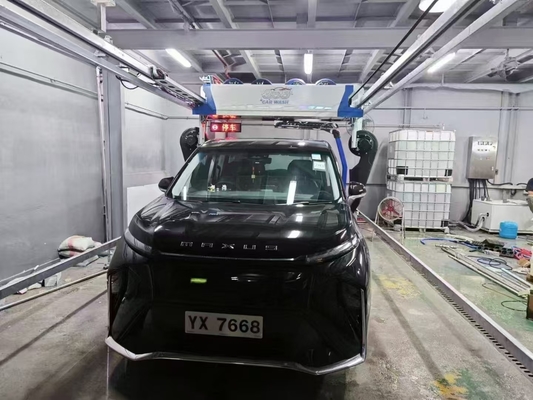 LJ360 Araba yıkama makinesi 380V/50Kw Otomatik Dokunma Özgür Araba Yıkama fırçasız Araba Yıkama Ekipmanı Kredi kartı getirmekle birlikte Yüksek Basınçlı Araba Yıkama Makinesi Tam Otomatik