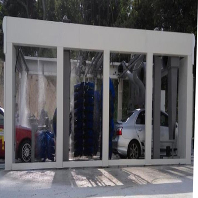 Yedi fırça Otomatik Araba Yıkama Makinesi Yüksek Basınçlı Araba Yıkama Makinesi PLC kontrol sistemi Otomatik Araba Yıkama Sistemleri