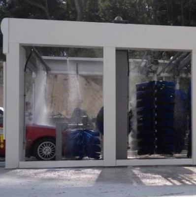 Yedi fırça Otomatik Araba Yıkama Makinesi Yüksek Basınçlı Araba Yıkama Makinesi PLC kontrol sistemi Otomatik Araba Yıkama Sistemleri