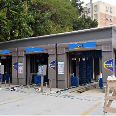 Tünel Tipi Otomatik Araba Yıkama Makinesi 9 fırça EVA fırçalar Otomatik Araba Yıkama Ekipmanı Yüksek Kaliteli Otomatik Araba Yıkama Makinesi Yüksek Basınçlı Araba Yıkama Makinesi
