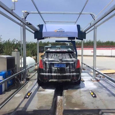 360 su tasarrufu dokunmaz araba yıkayıcı kendi kendine hizmet eden araba yıkama makinesi 2080mm araç ters osmosi sistemi için tamamen otomatik