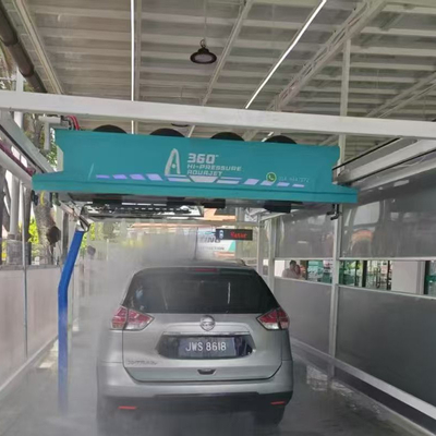 Yüksek Verimli 110L Araba Yıkama Su Geri Dönüşüm Sistemi Otomatik Temassız Araba Yıkama Makinesi Çıkış Gücü 1500W araba yıkama robotu