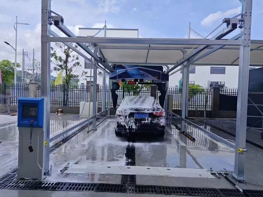 FS360 Tam Otomatik Araba Yıkama Yüksek Su Basıncı 3Araç Yıkama Su Geri Dönüşüm Sistemi 38Kw 360 Otomatik Araba Yıkama Makinesi