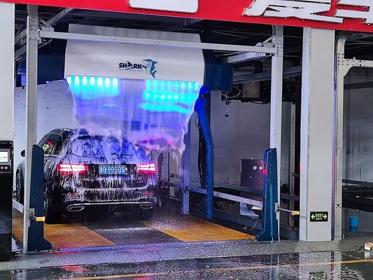 Üç eksenli hareketli dokunmasız araba yıkama makinesi Yüksek su akış basıncı Otomatik araba yıkama makinesi 360 Araç yıkama dokunmasız makine