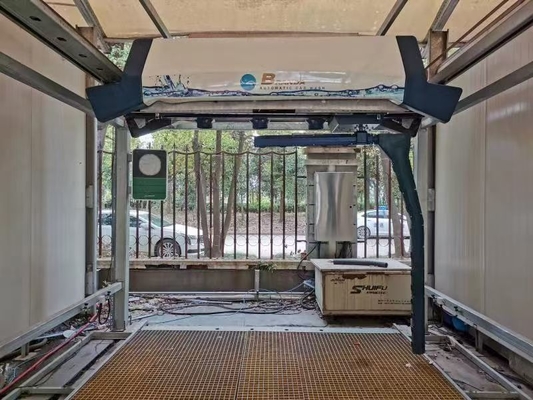 7500*3500*3200mm Metal Temassız Otomatik Araba Yıkama Makinesi AC380V 100Bar Temassız Araba Yıkama Sistemi