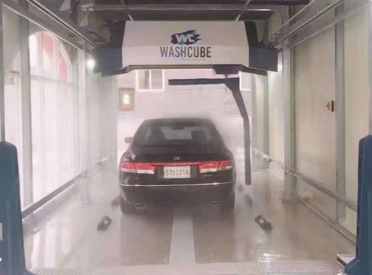 360 Otomatik Araba Yıkama Robotu  İki Eksenli Hareketli Otomatik Temassız Araba Yıkama Yüksek Basınç  Ters Ozmoz Su Makinesi