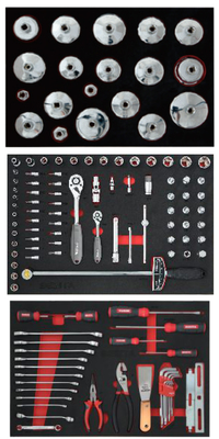 128 adet Yağ İstasyonu Alet Çözümü Kase Şeklinde Yağ Izgara Anahtarı Alet Tutucu Seti Yağ Filtresi Anahtarı Seti Araba Bakımı İçin