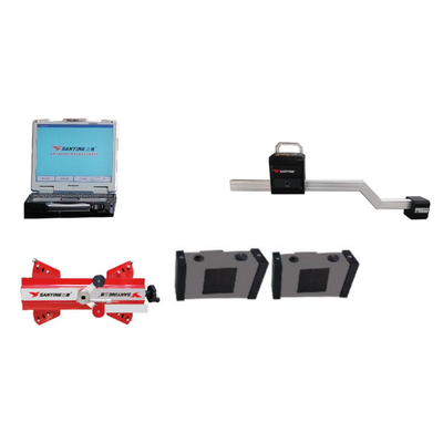 CCD Kamyon Tekerlek Düzleştirme Makinesi Con ekran LCD Otobüs Tekerlek Düzleştirme Ekipmanı Ağır Görevli Düzleştirme Makinesi