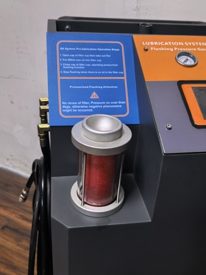 Sayma Fonksiyonlu Otomatik Yağlama Yağı Sistemi Temizleme Makinesi