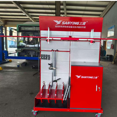 Kamyon Tekerlek Düzleştirme Makinesi Kamera tabanlı ticari tekerlek aks düzleştirme sistemi 2.4GHz Bluetooth kablosuz iletim teknolojisi Otobüs Tekerlek Düzleştirme Ekipmanı