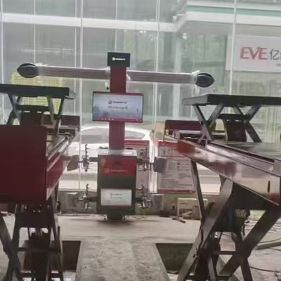 4 ADET Kamera Bilgisayar Kontrollü Sunshine tekerlek hizalama cihazı Çoklu Dil Desteği Dört Tekerlek Hizalama Sistemi 3D tekerlek hizalama cihazı