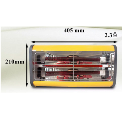 Kızılötesi boya pişirme lambası Elde tutulan boya iyileştirme ekipmanları Araba pişirme lambaları