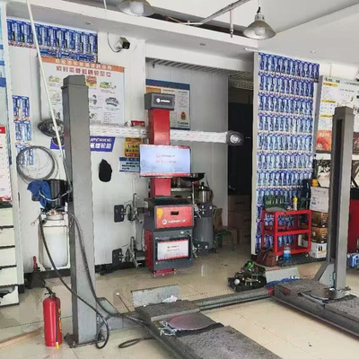 4 ADET Kamera Bilgisayar Kontrollü Güneş Işığı Jant Hizalama Makinesi Çoklu Dil Desteği Dört Lastik Hizalama Makinesi Taşınabilir Jant Hizalama Makinesi