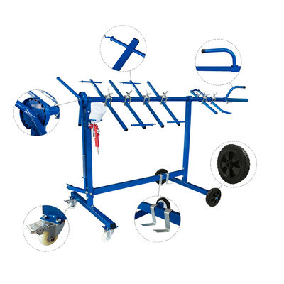 Çok açılı Boya Kurutma Rafı Evrensel Çıkarılabilir Boya Standı Araba Boya Rafları