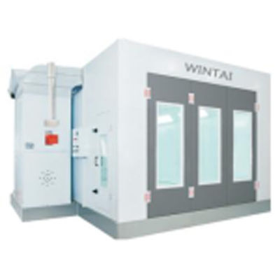 Kızılötesi Isıtmalı Otomotiv Boya Kabini Platform Dahil, Otomotiv Kapı Boya Standları, Dış Mekan Otomotiv Boya Kabini