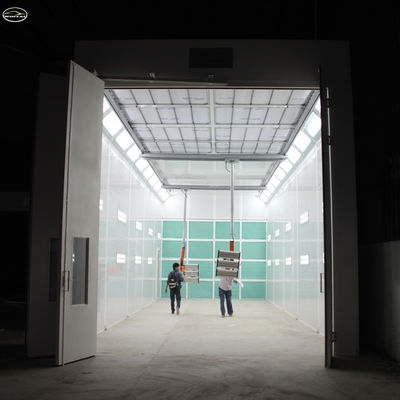 15M Truck Spray Booth Diesel Burer  train metro spray booth  Bus Spray Booth