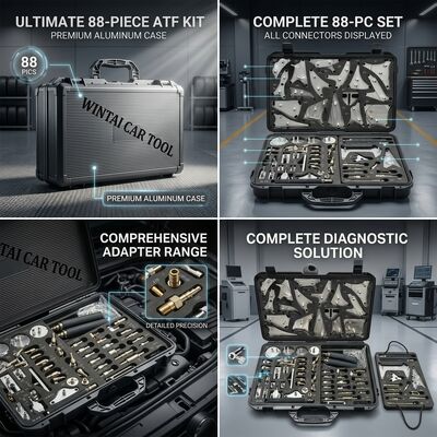 88 Parça Ultimate ATF Adaptör Kütesi Tam Kapsama Teşhis Araçları ile iletim sıvısı servis sistemi
