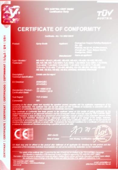 Çin Guangzhou Wintai Car Tools Co., Ltd. Sertifikalar